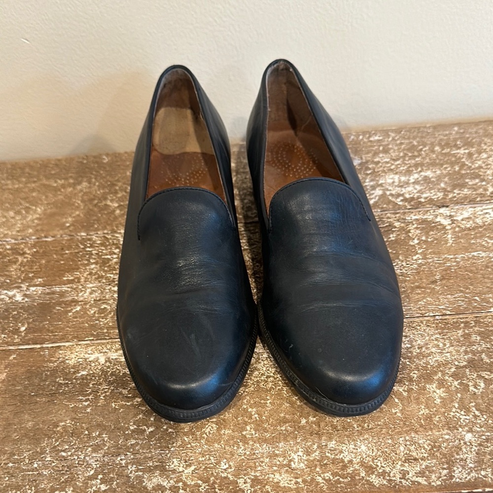Easy spirit, Classic Black Leather Loafers